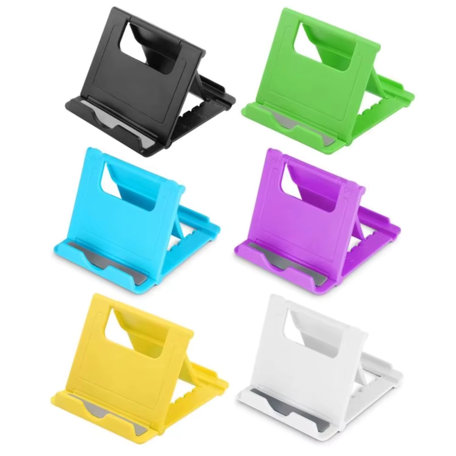 Table adjustable mobile phone holder bracket, desktop stand, iPad, iPhone, Xiaomi, huawei, folding