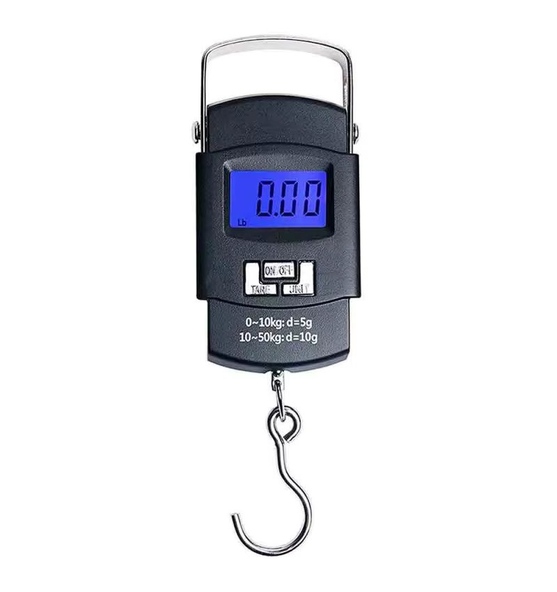 Digital scale portable hang luggage electronic fishing hand scale with LCD Display Wan Da Zheng