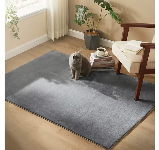 SONGMICS HOME rug, Rectangle, Height: 15mm, living room rug