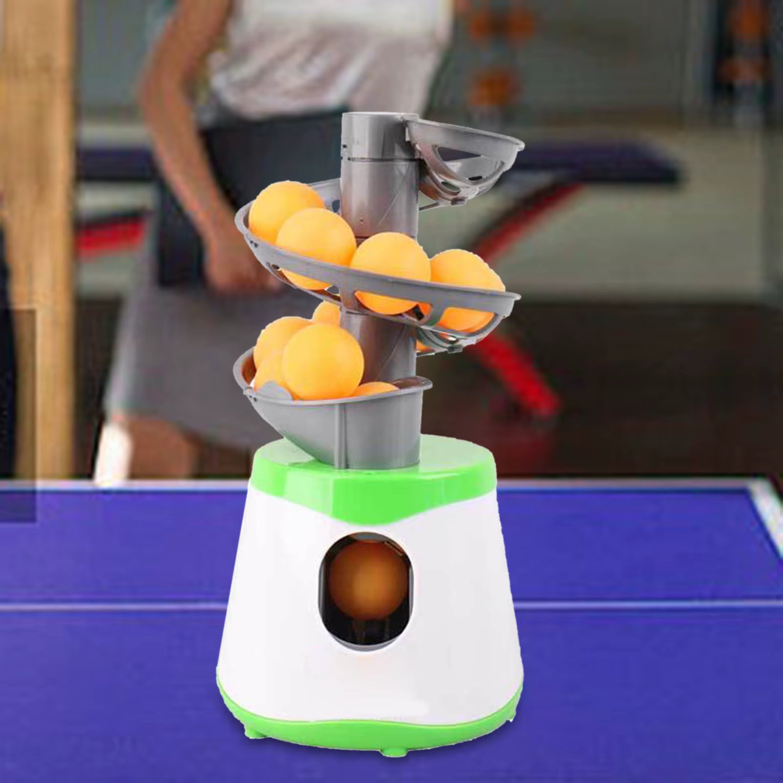USB Table Tennis Robot Ping Pong Ball Launcher Practice for Ping Pong Lover Pitching Machine Ping Pong Practicing Practice