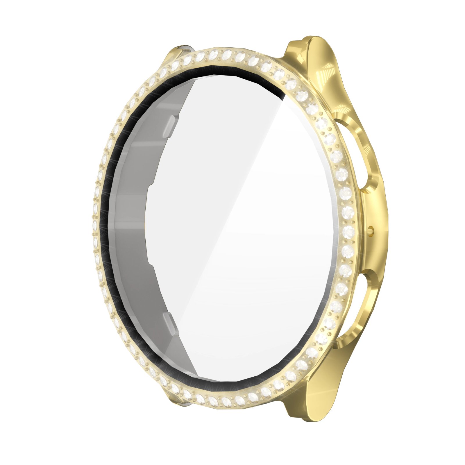 Diamond Bling Case for Samsung Galaxy Watch 7/FE 40mm 44mm Fashion Crystal Protective Bumper Galaxy Watch 54 6 Cover Accessories