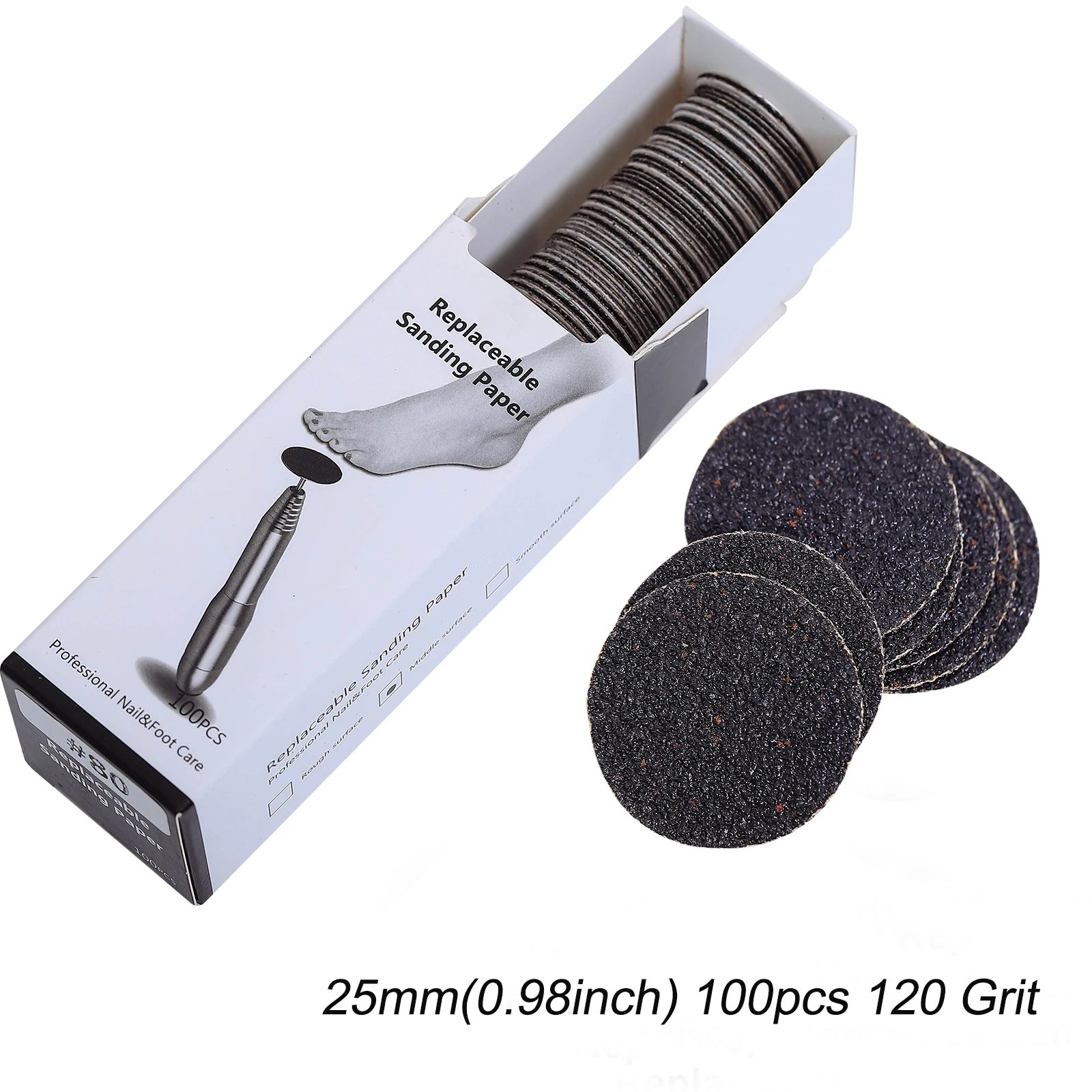 100pcs 120Grit