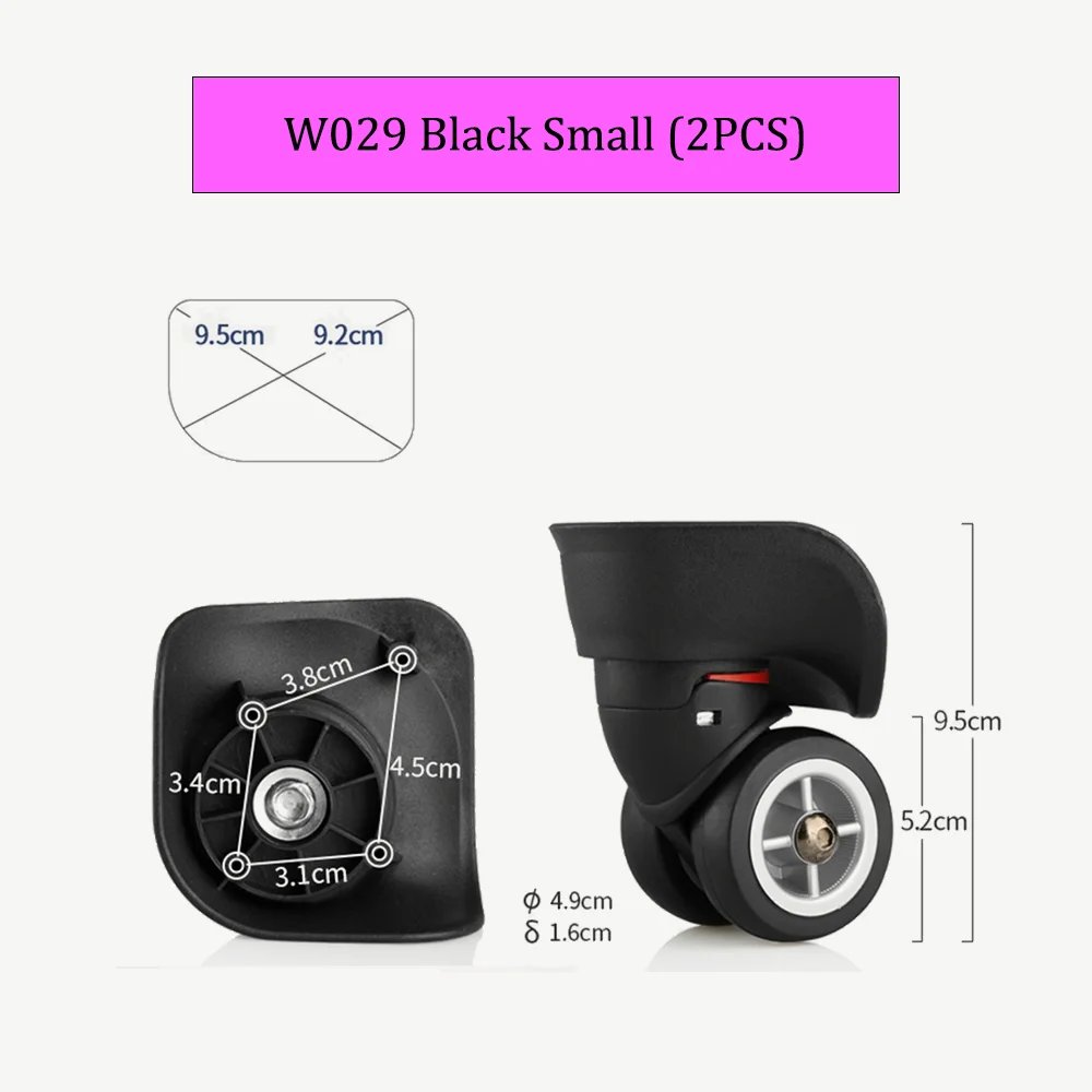 W029 Black S (2PCS)