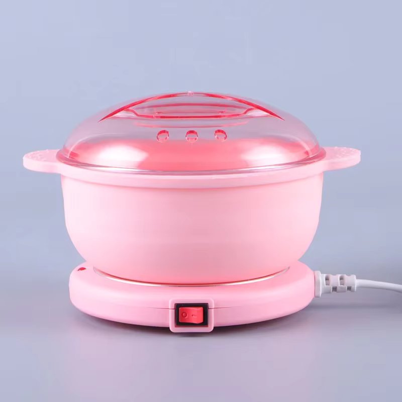 400ML Foldable Heater Hair Removal Wax Machine SPA Body Epilator Paraffin Pot for Travel Portable Silicone Wax Warmer