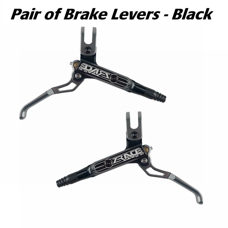 a pair black levers