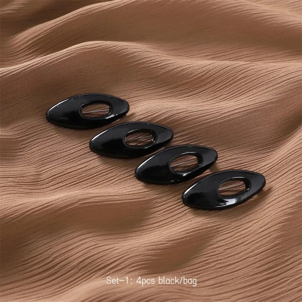 Multicolor Muslim Hijab Headscarf Needle Scarf Pins Oval Rhinestones Plastic Cover Scarves Safety Pins Accessories For Women