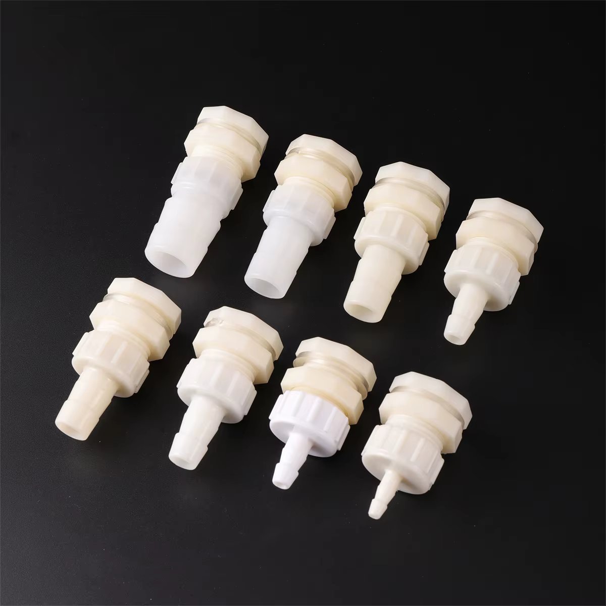 1/2" Female Thread To 4/6/8/10/12/14/16/20mm Barbed Straight Connectors 1/2" Male Thread Water Tank Joints Water Supply Adapters