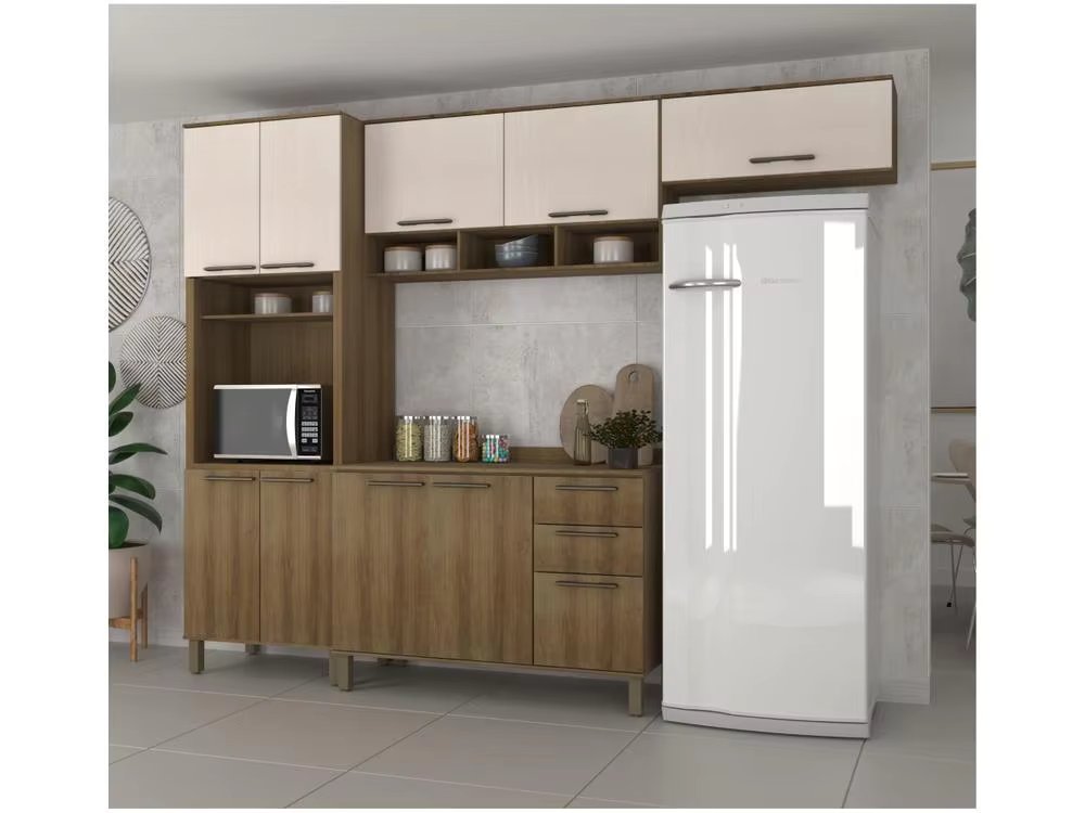 Compact Kitchen Luciane Switzerland 7 Doors
