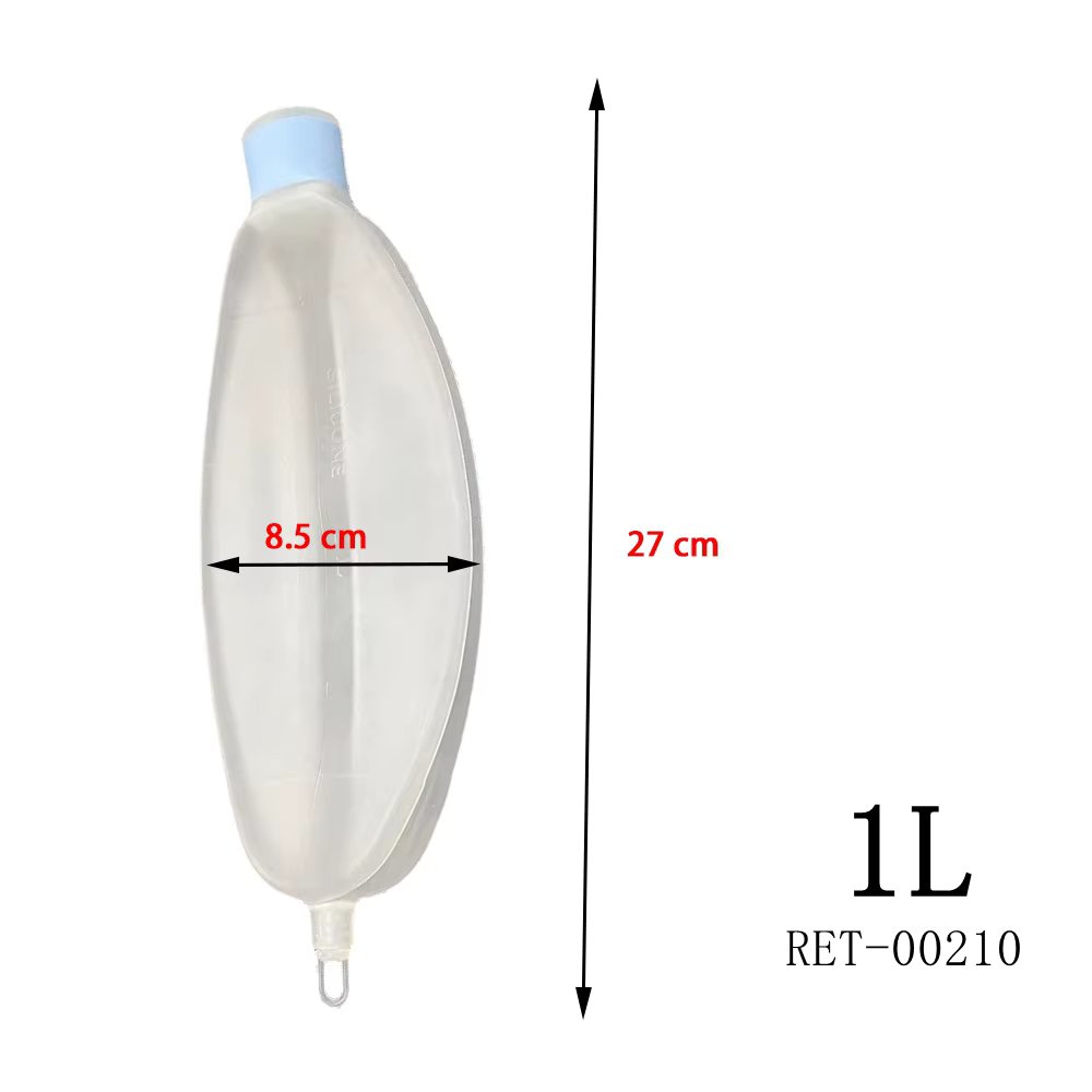 Diameter 15mm Origina Splint Simulated Lung Respiratory Anesthesia Circuit Breathing Test Lung Silicone Latex Airbag 1L