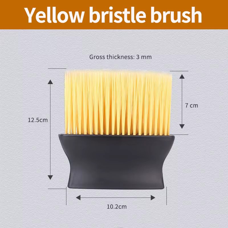 Yellow hair brush X1