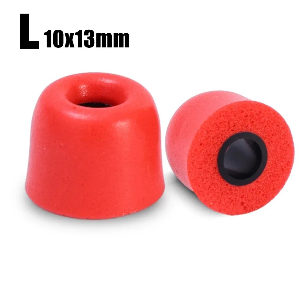 1-6Pair Soft Memory Foam Earbuds Earmuffs S/M/L Memory Foam Earbuds Noise Reduction Replacement EarTip For 4.5mm In-Ear Earphone