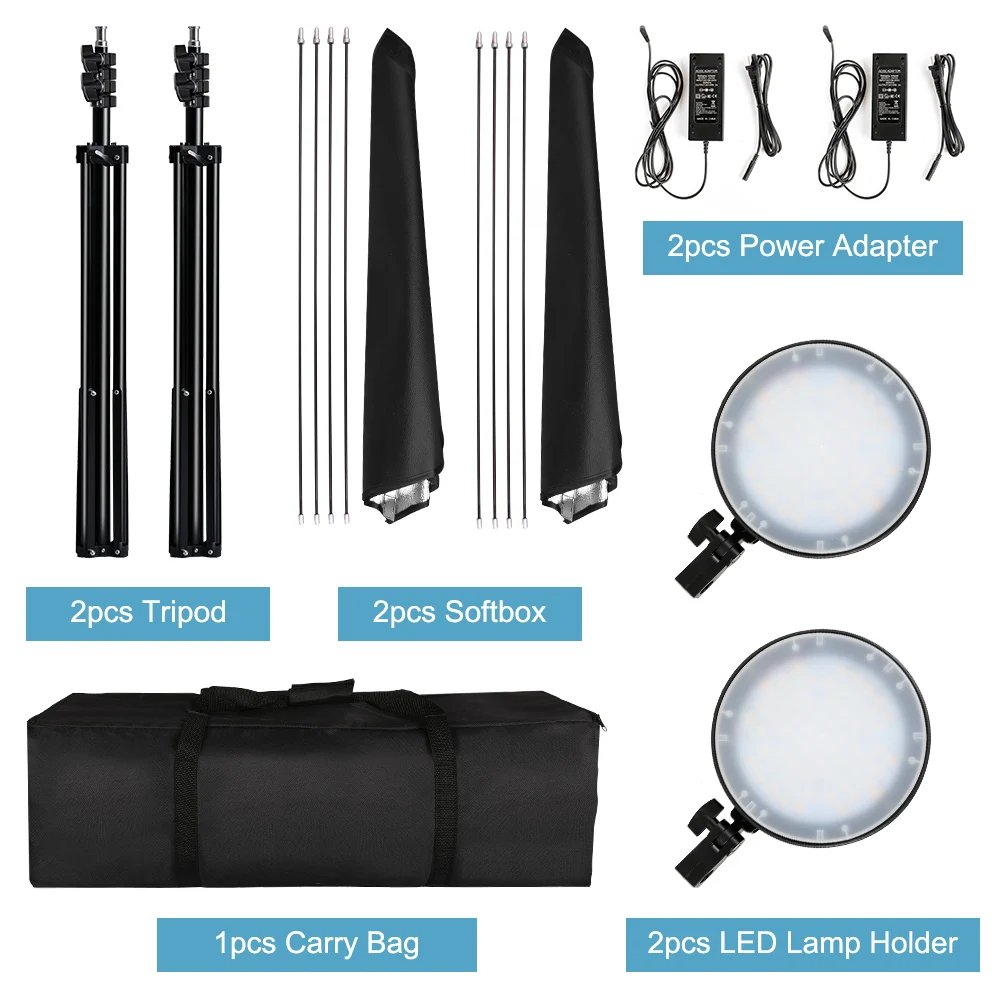 LED softbox kit
