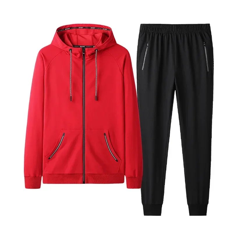 red sweat leg