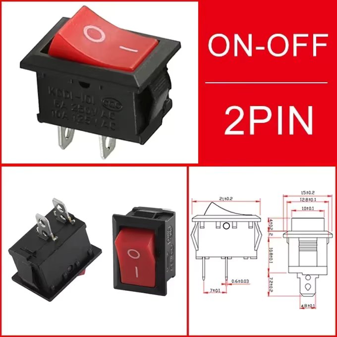 Red 2Pin