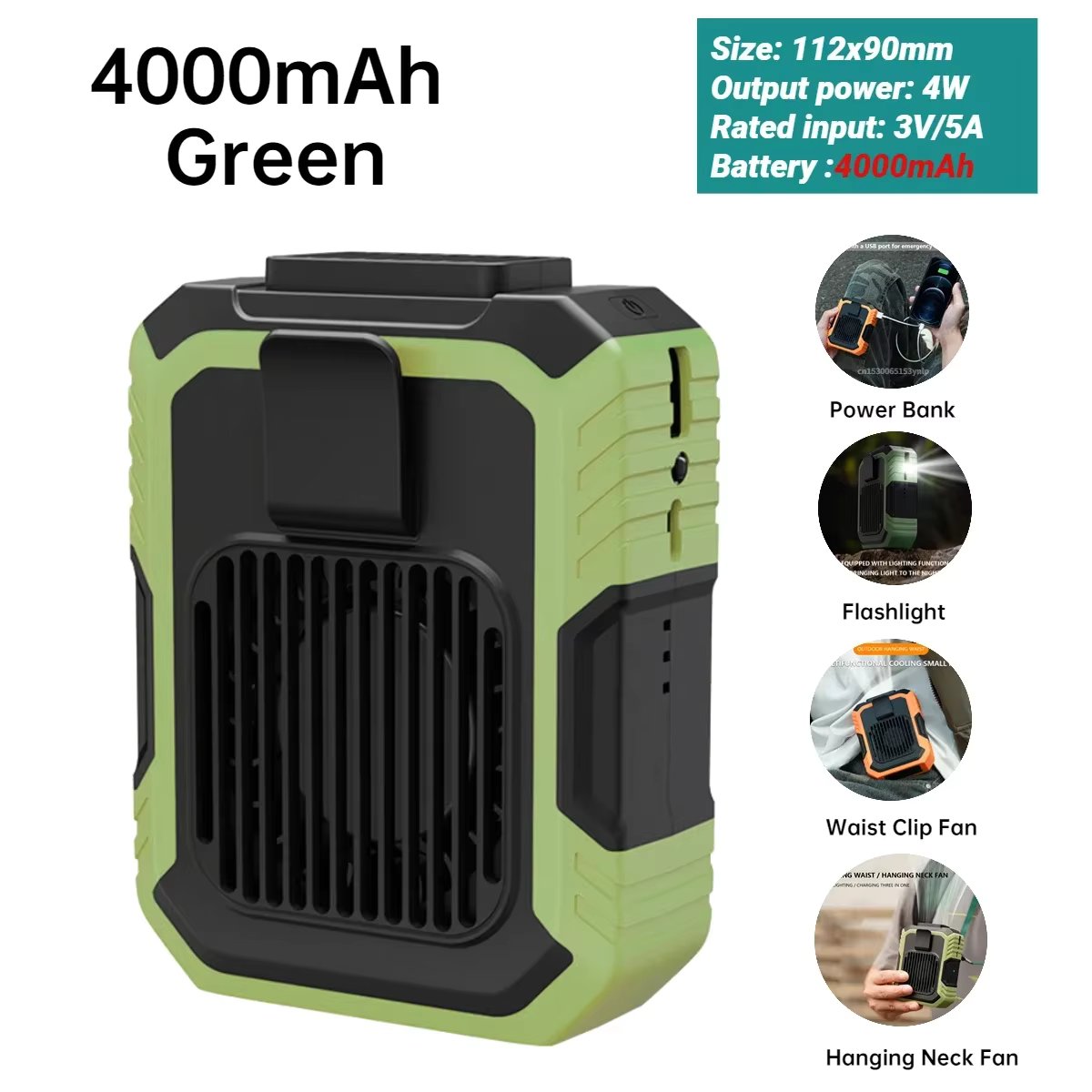 Green 4000mAh