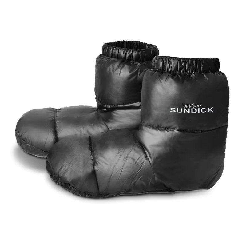 Outdoors Camping Slippers Warm Socks for Sleeping Bag Indoors Warm Boots Men Women Winter Duck Down Booties Slipper Boots