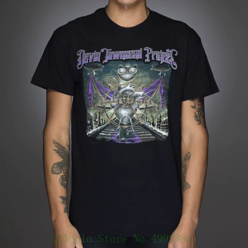 Official Devin Townsend Project Deconstruction T Shirt New Licensed Band Merch New Fashion Men'S T-Shirt