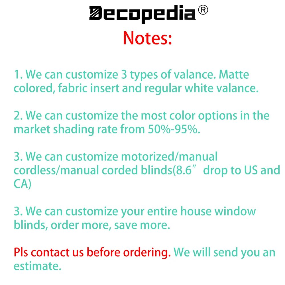 Contact us to order