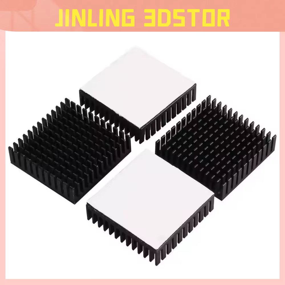 3D Printer Aluminum Motor Heatsink Extruded Heat Dissipation Electronic Heat Sink For Nema17 42 Stepper Motor Ender 3