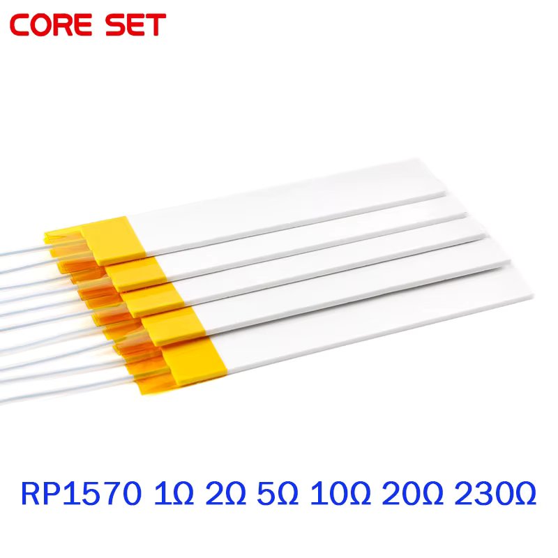 RP1570 1Ω 2Ω 5Ω 10Ω 20Ω 230Ω High Temperature Ceramic MCH Heating Plate Dry-fired 1000 Degrees Electric Heater 1R 2R 5R 10R 20R