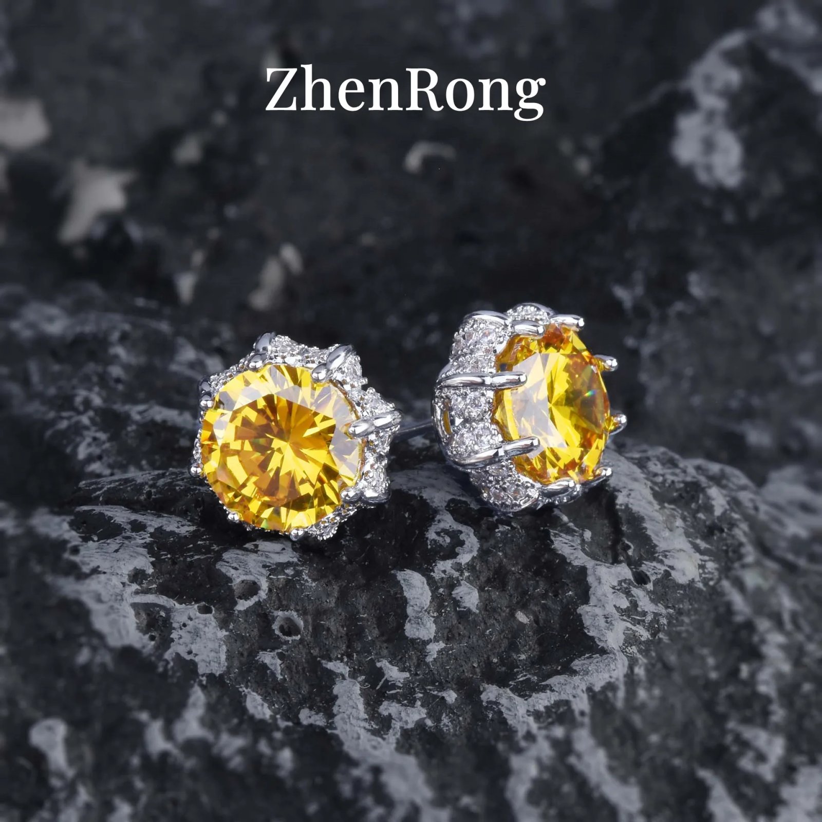 Yellow Earrings