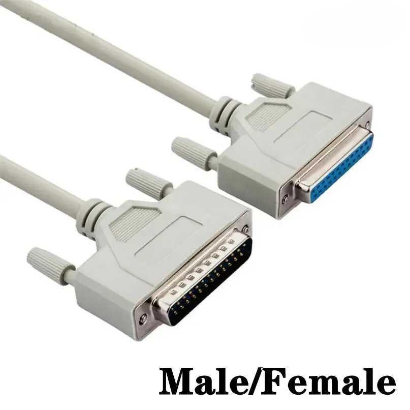 25Pin DB25 Parallel Male to Male Female LPT Printer DB25 M-M Cable 1.5M/3M/5M/10M Computer Cable Printer Extending Cable 25 Pin