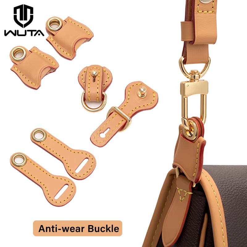 WUTA Bag Strap Transformation for LV Diane Punch-Free Handbag Strap Hardware Protection Leather Anti-wear Buckle Bag Accessories