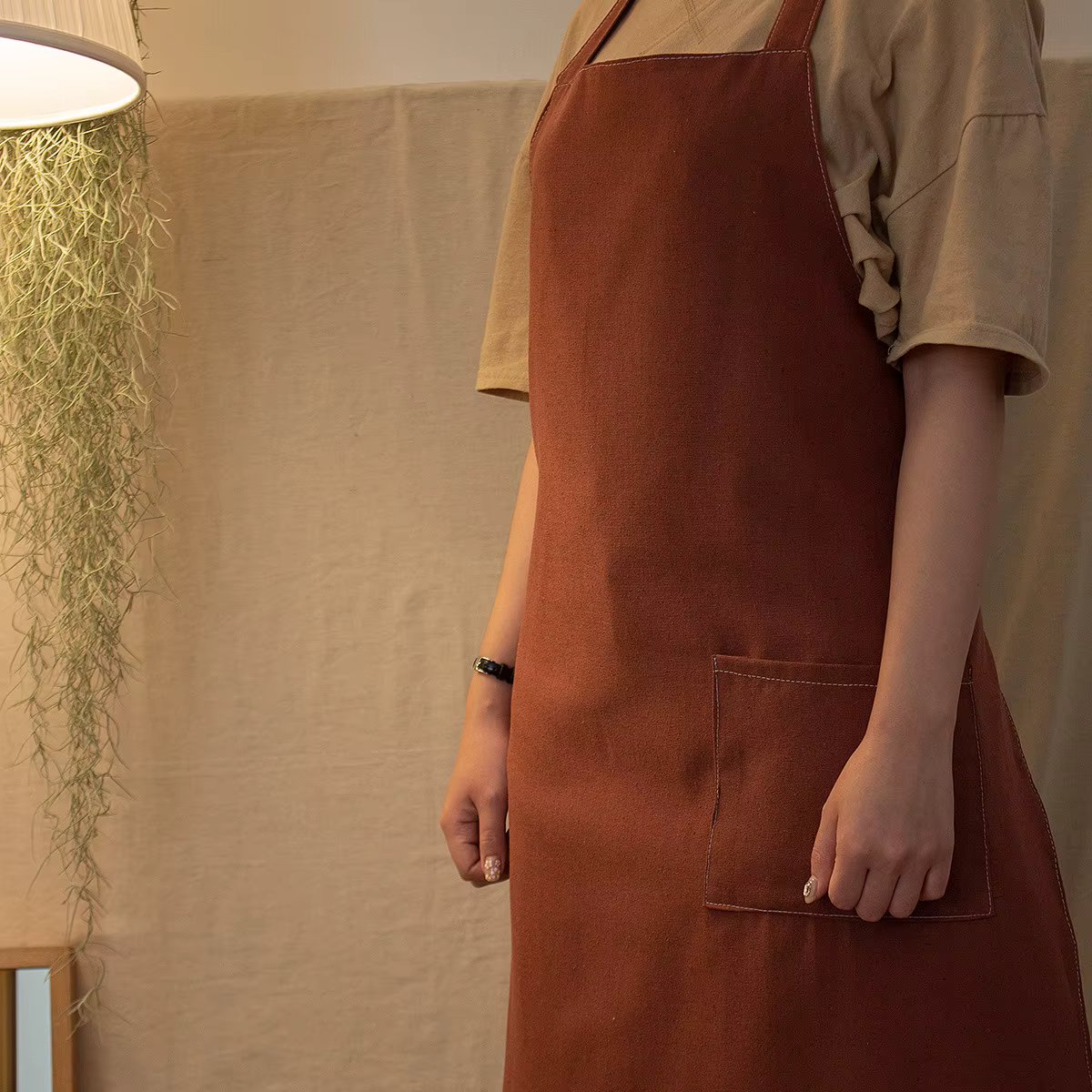 Non-store cotton apron studio work nursery teacher apron