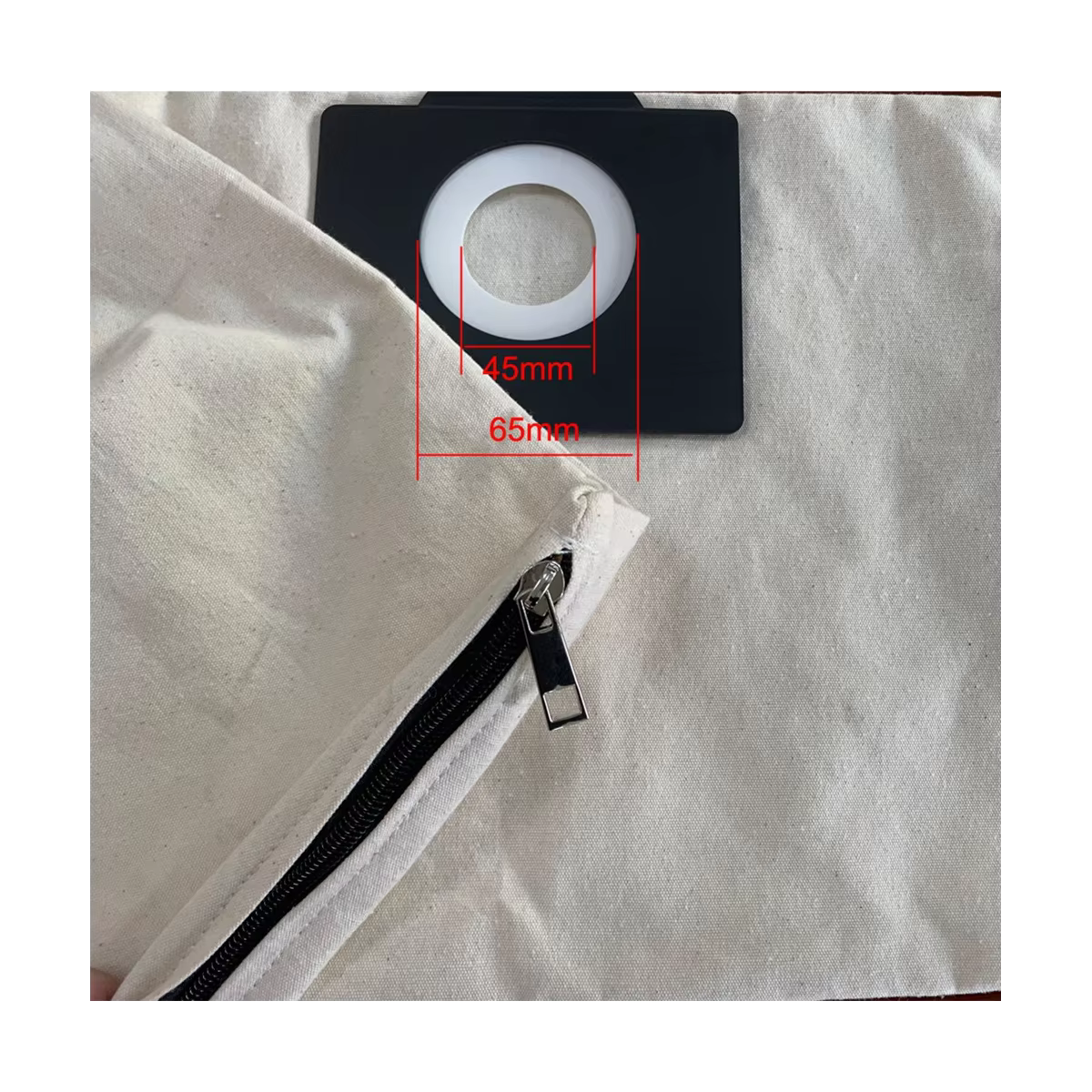 1Pcs Washable Zipper Filter Bags for Karcher WD3 WD1 MV1 TN Series Vacuum Cleaner ,Vacuum Cleaner Dust Bag