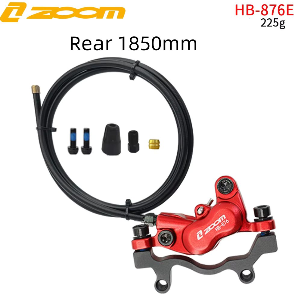 Red  Rear Caliper