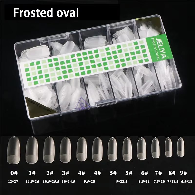 Frosted oval