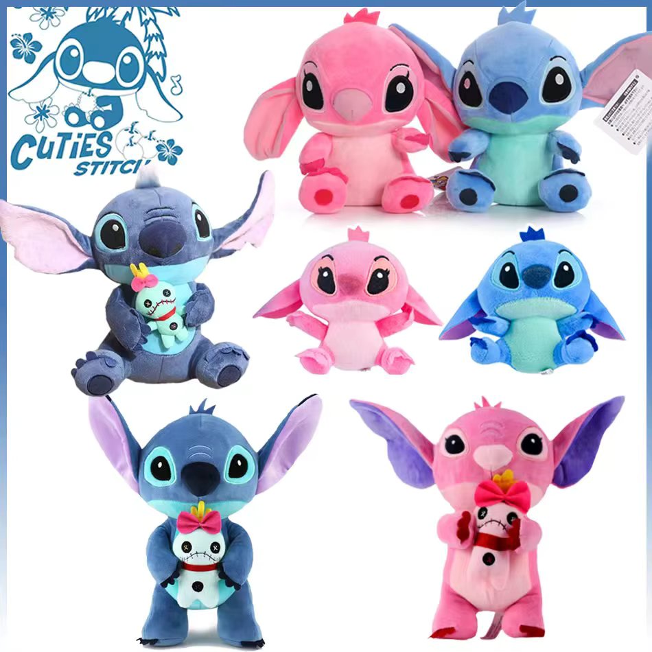 Hot Kawaii Disney Stitch Plush Doll Toys Anime Lilo & Stitch Stuffed Doll Cute Stich Plush Doll Kids Birthday Gift children toy