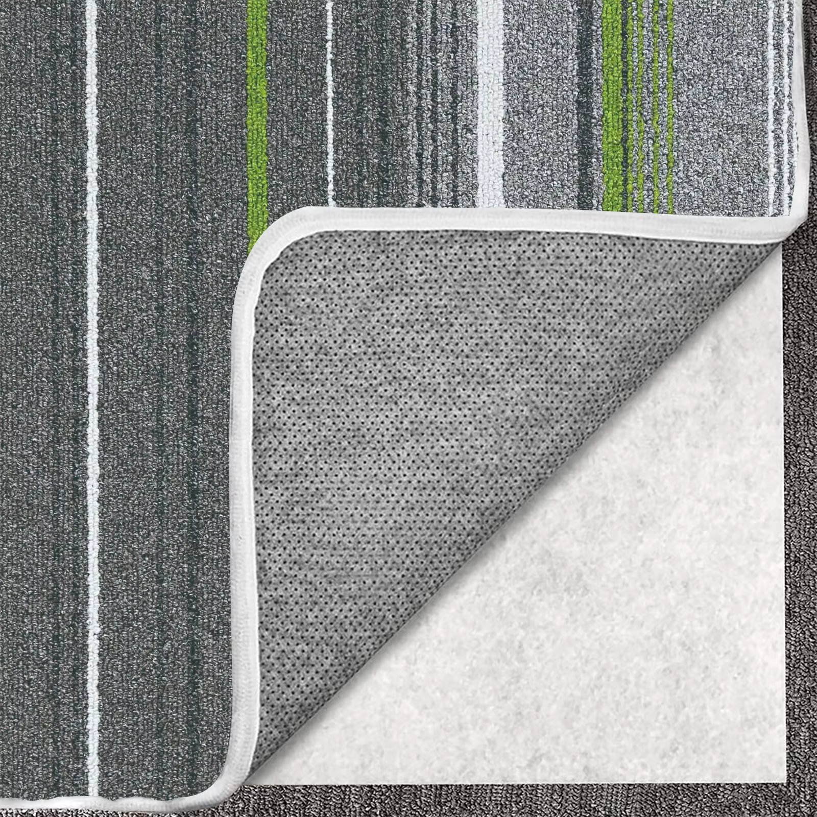 5 ft. x 7 ft. Rectangle Non-Slip Grip Rug Pad Felt Protective Cushion 0.07" Thick