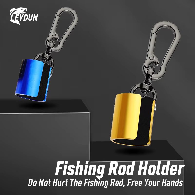 LEYDUN FLY Fishing Rods Clips Portable Wearable Fishing Rod Holder High Quality Assistant Tools to Chang a Fly Swap Lures Bait