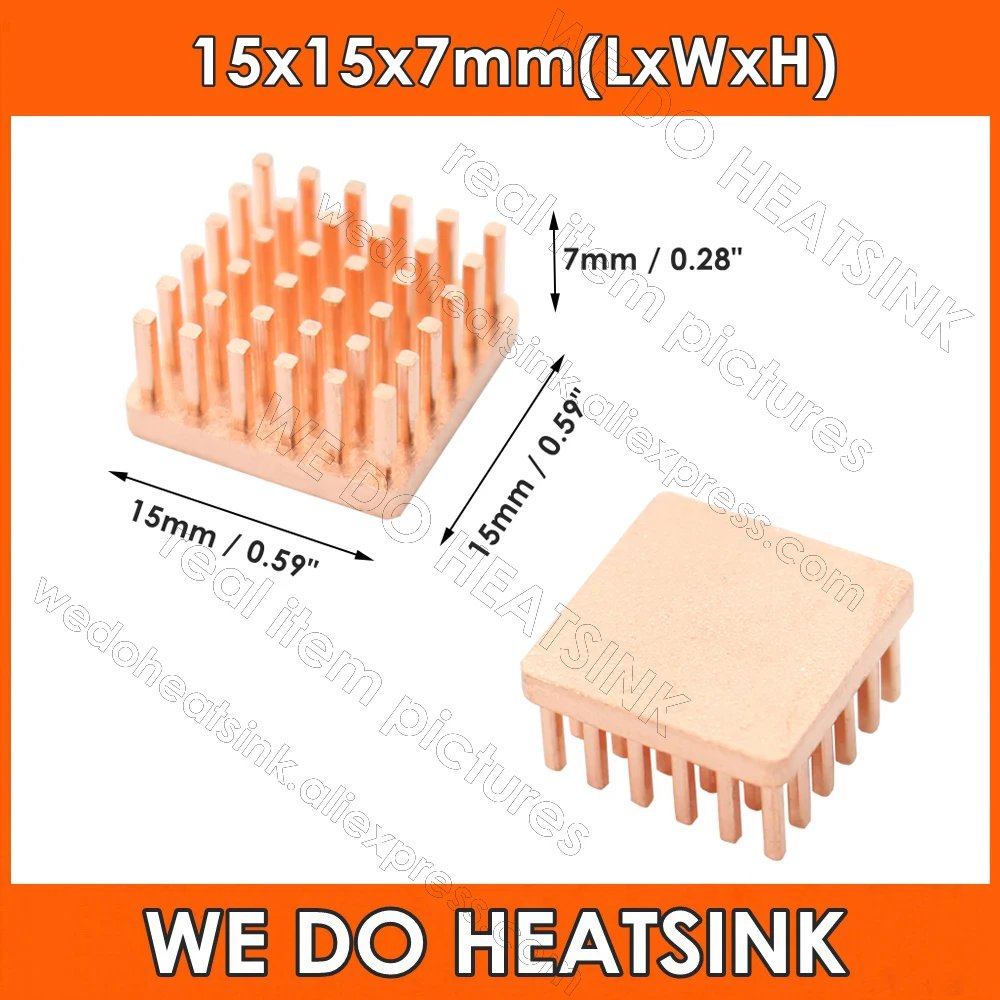15x15x7mm (No Pad)