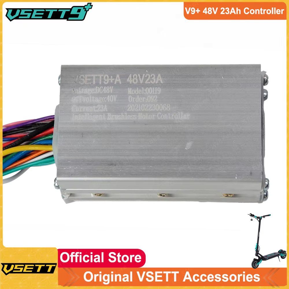 Original Vsett 9+ 48V 23A Sine Wave Controller Main and Sub Controller for 48V Vsett 9+ Electric Scooter Official VSETT Part
