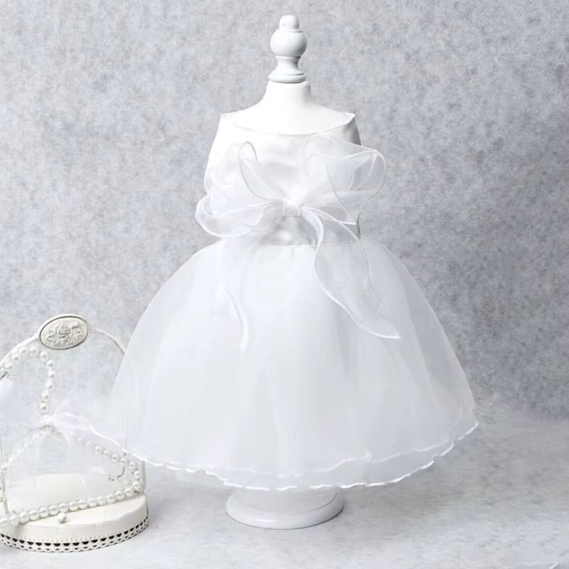 White Dog Wedding Dress Bridal Wedding Costume Puppy Princess Dresses for Small Dogs Luxury Dog Clothes Pomeranian Chihuahua