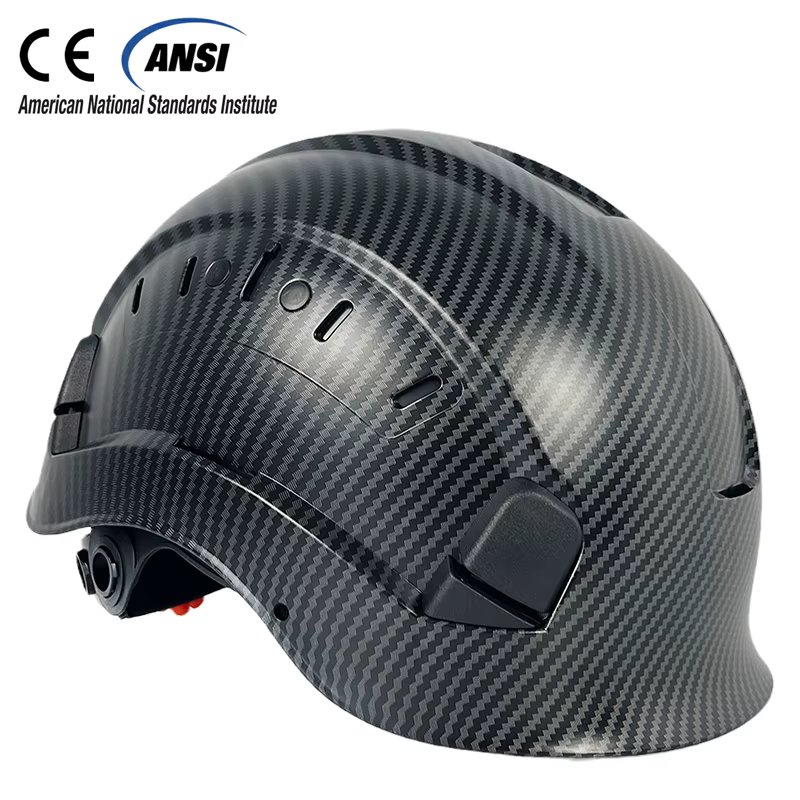 DARLINGWELL Carbon Fiber Pattern Safety Helmet For Engineer Construction CE EN397 Europe Hard Hat ABS Protective Work Cap