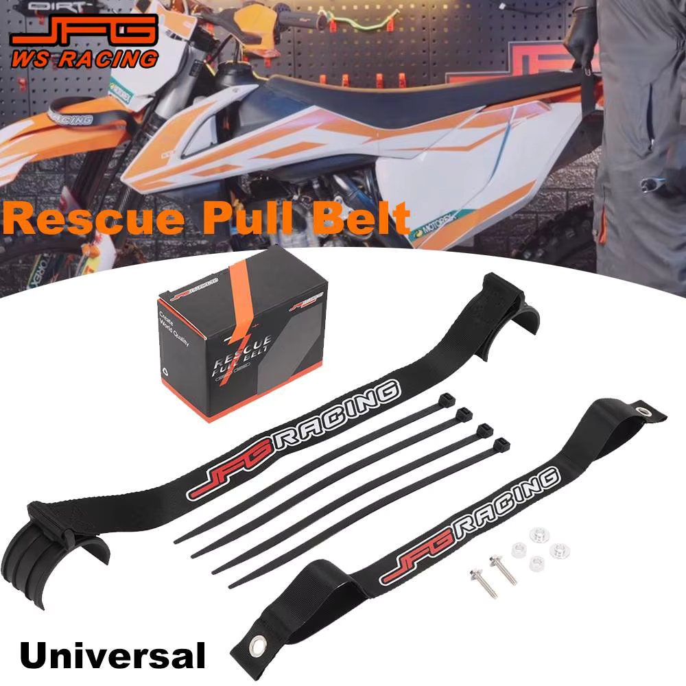 Motorcycle Front Rear Rescue Strap Pull Sling Belt Leashes For KTM SX XC EXC SX-F XC-W XC-F EXC-F 125 250 350 450 500 Dirt Bike