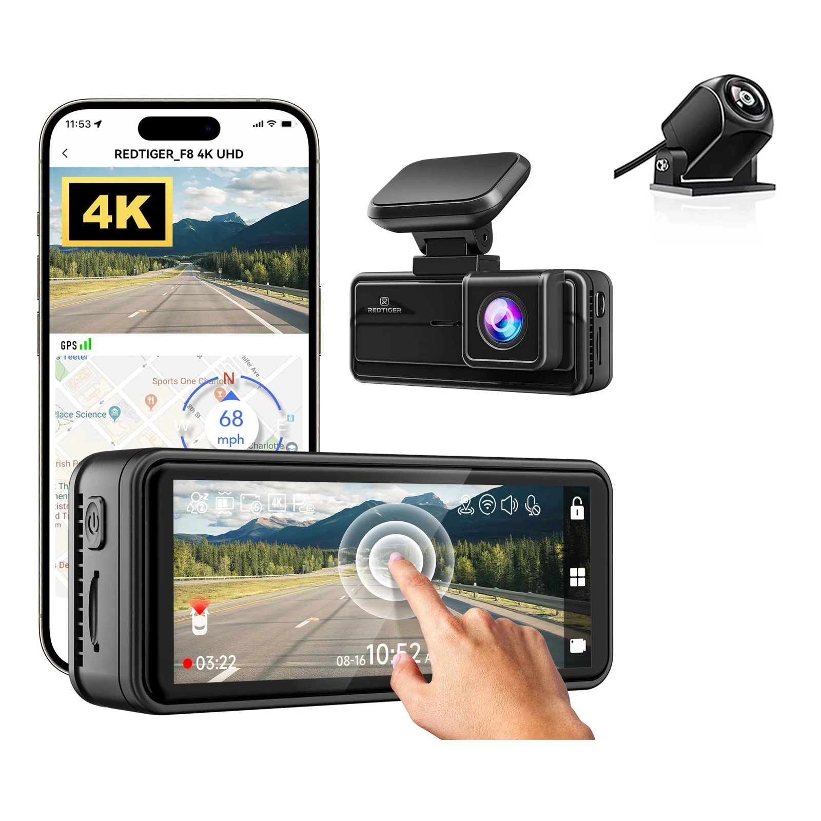 with rear camera