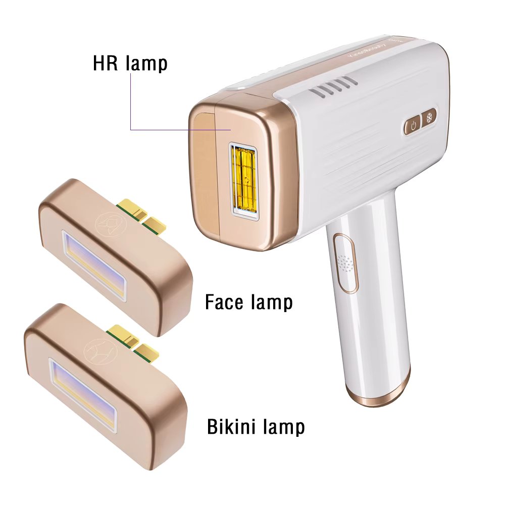 E3 Kinseibeauty  IPL  hair removal device home laser  can be used for whole body face bikinis for men and women