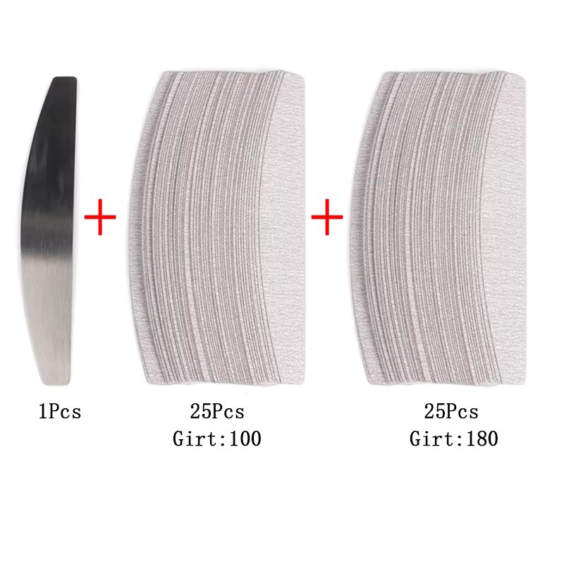 50Pcs 100-180Grit