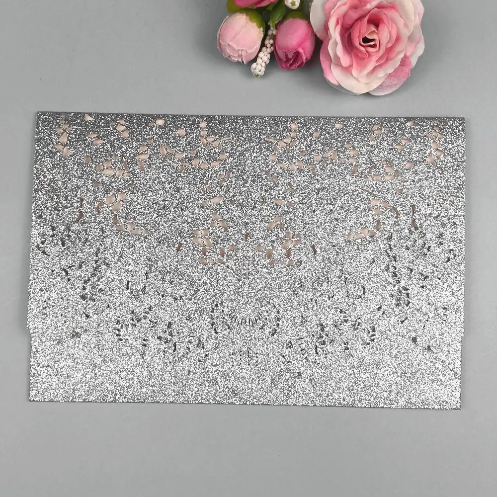 silver glitter