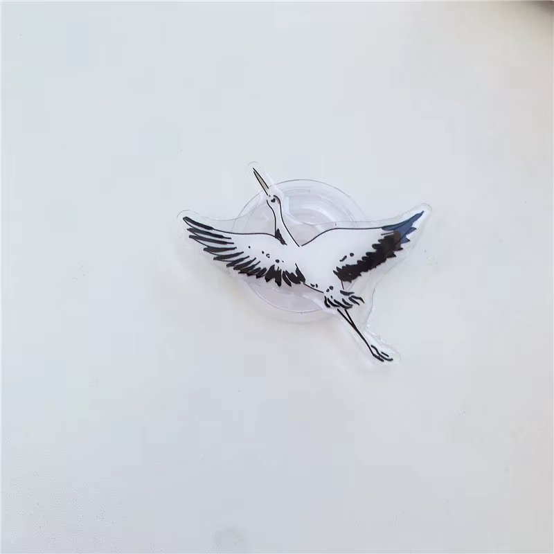 Butterfly Fan Mobile Phone Holder Stand  Anti-Fall Lazy Finger Ring Bracket Grip For IPhone 14 15 Samsung Huawei Foldable Hoder