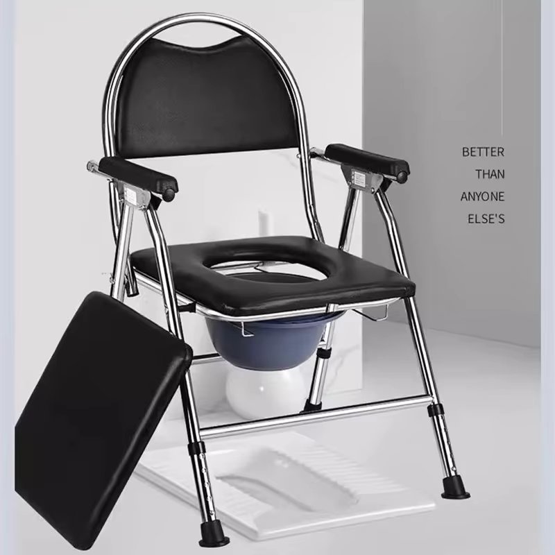 Stackable Disabled Bathroom Chair Space Saving Squatty Potty Toilet Folding Low Cabinets Stool Silla Plegable Trendy Furniture