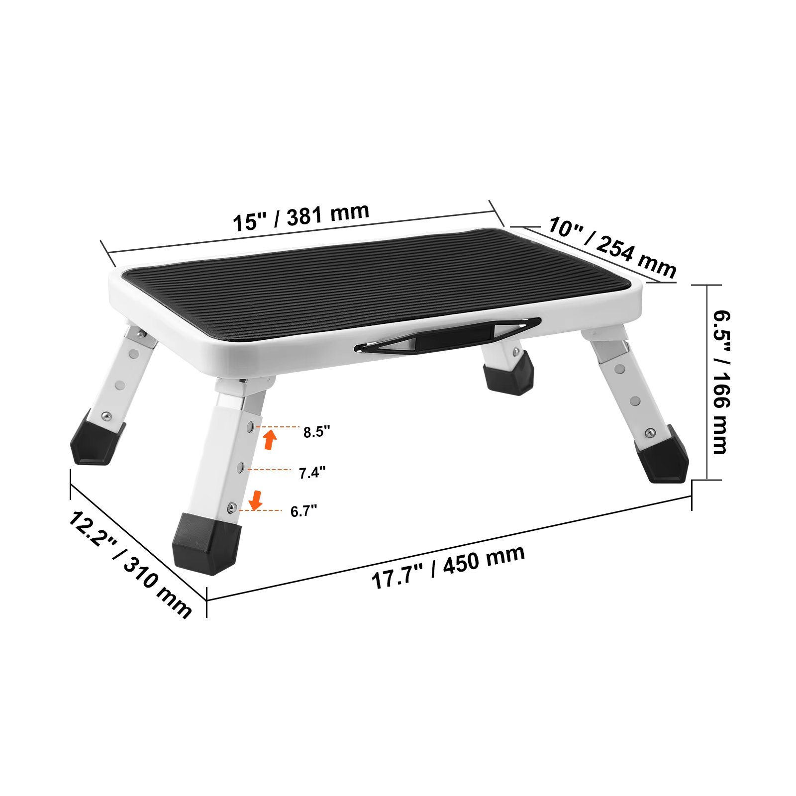 step without armrest