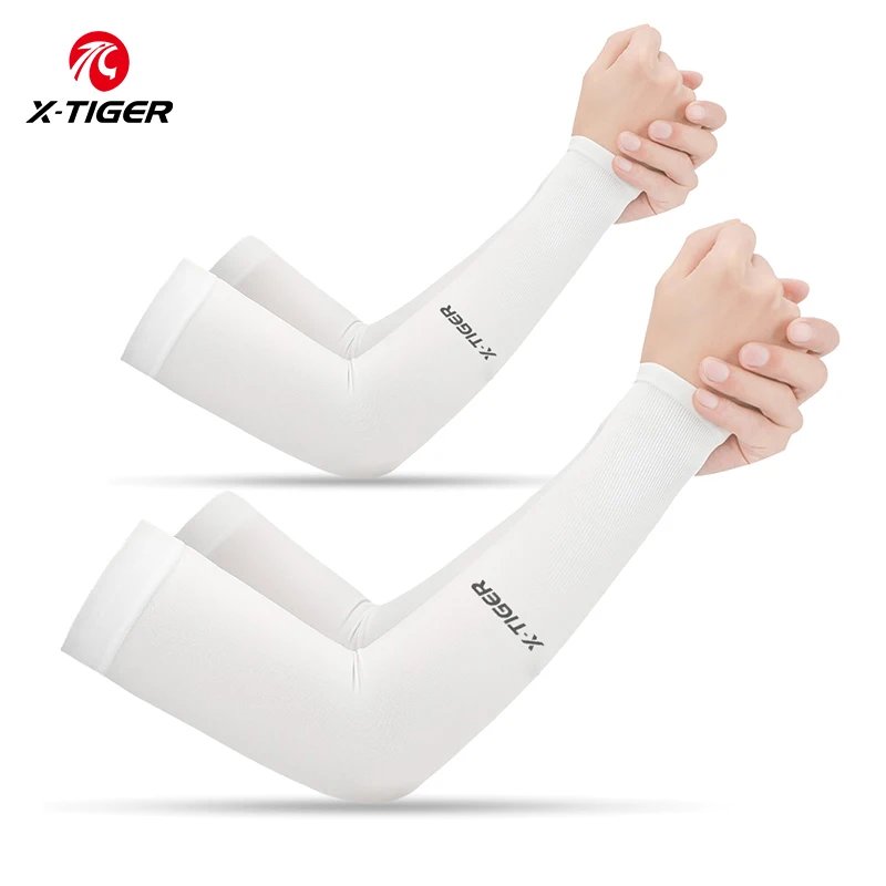 2 White Fingerless