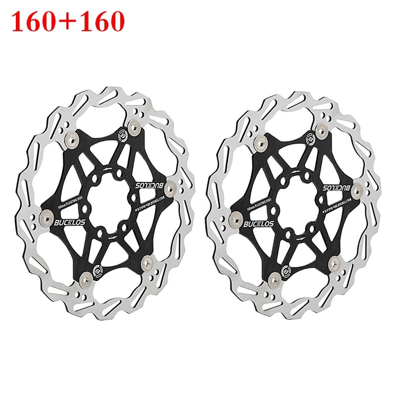 2PC 160-160mm Black