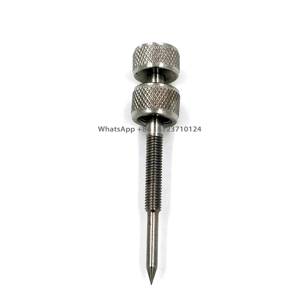Adjusting needle