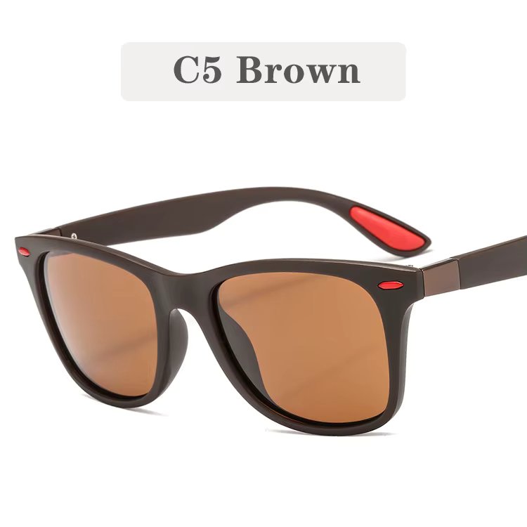 Higodoy Vintage Oversized Sunglasses Men Polarized Goggle Classic Square Mens Luxury Sun Glasses Driving Polarizer Uv400 Gafas